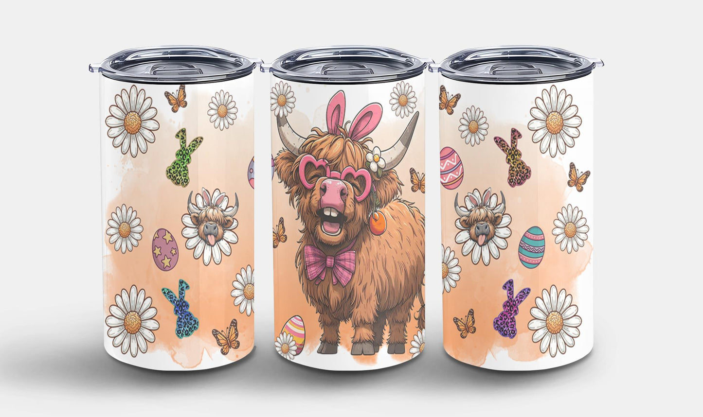 Highland Cow Easter-10385 - tumbler