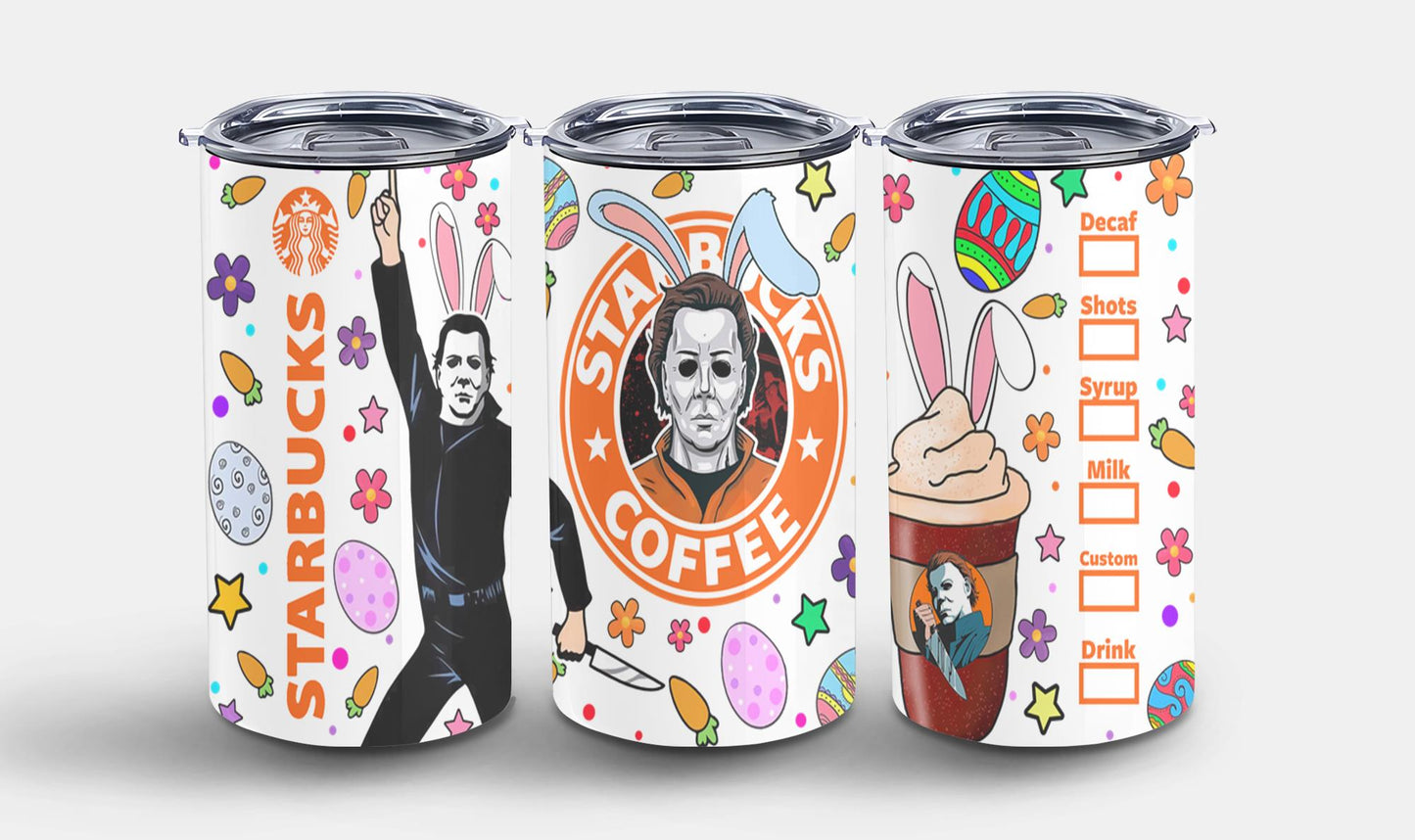 Easter Michael Myers-10339 - tumbler