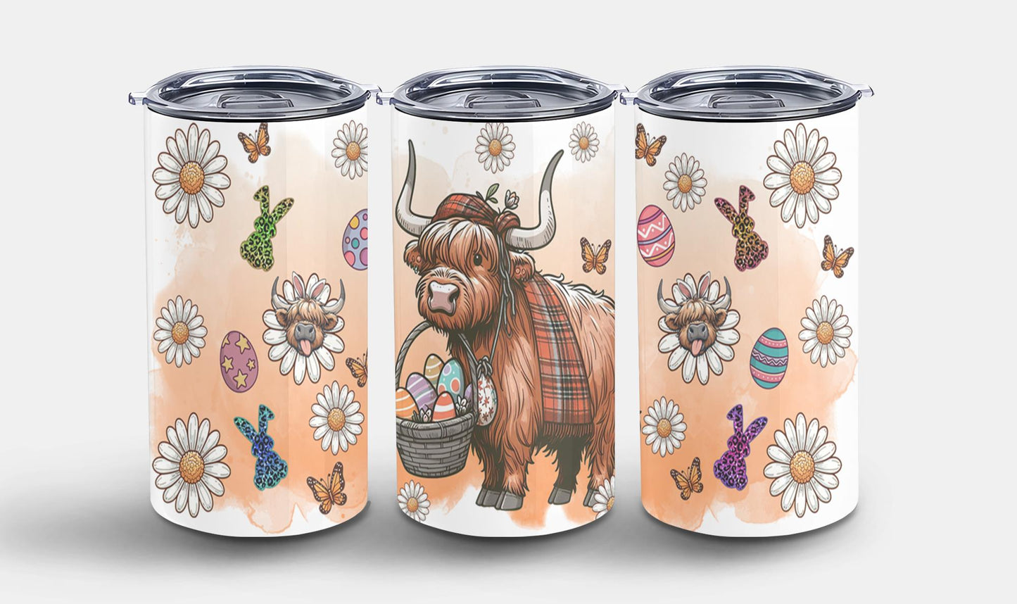 Highland Cow Easter-10382 - tumbler