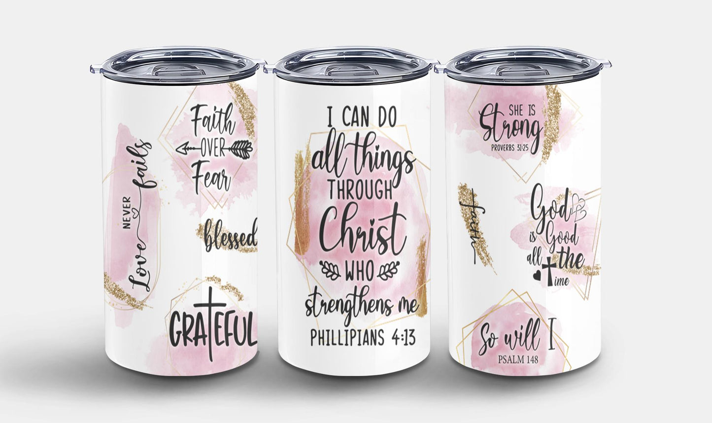 All Things Through Christ Who Strengthens Me-10186 - tumbler
