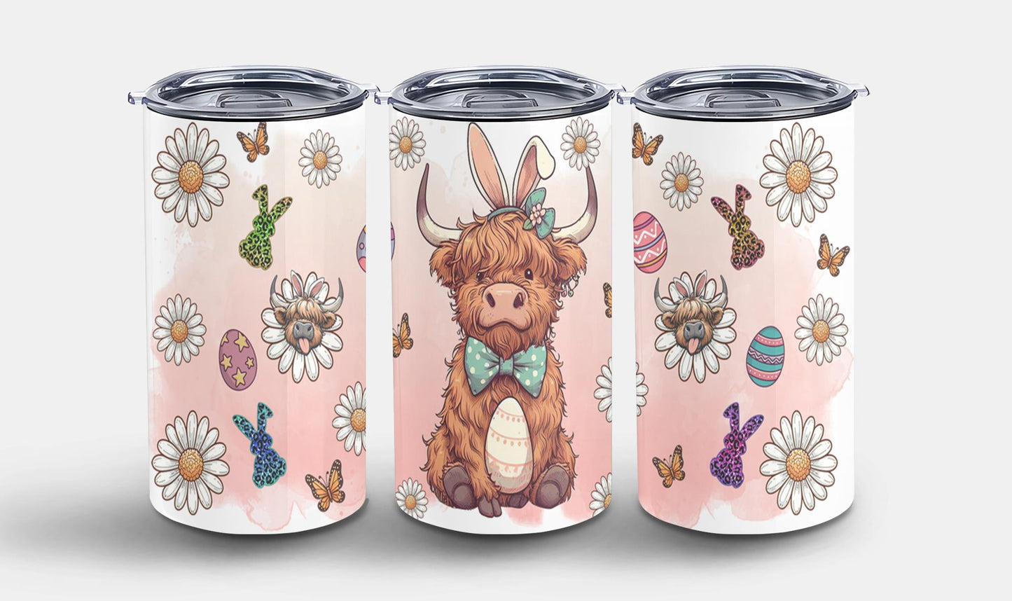 Highland Cow Easter-10391 - tumbler