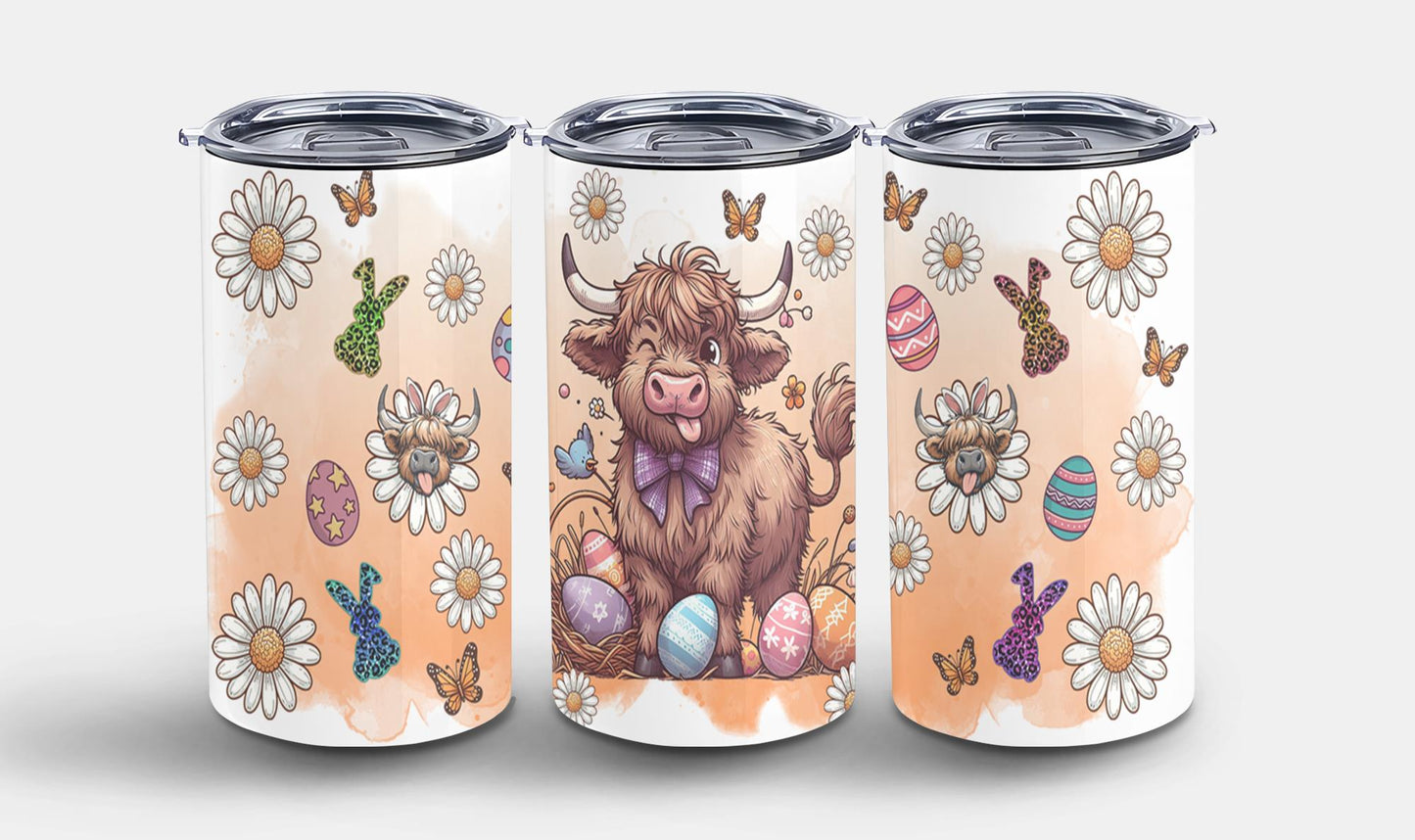 Highland Cow Easter-10379 - tumbler