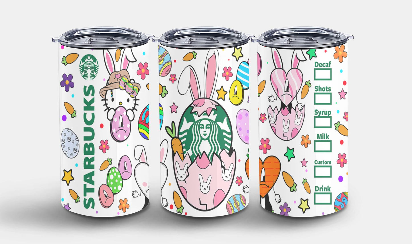 Coffee Easter Bad Bunny-10286 - tumbler