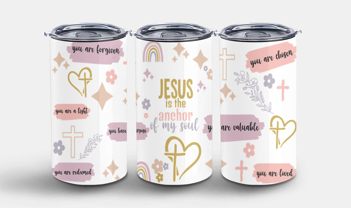 Jesus is the Anchor of my Soul-10211 - tumbler