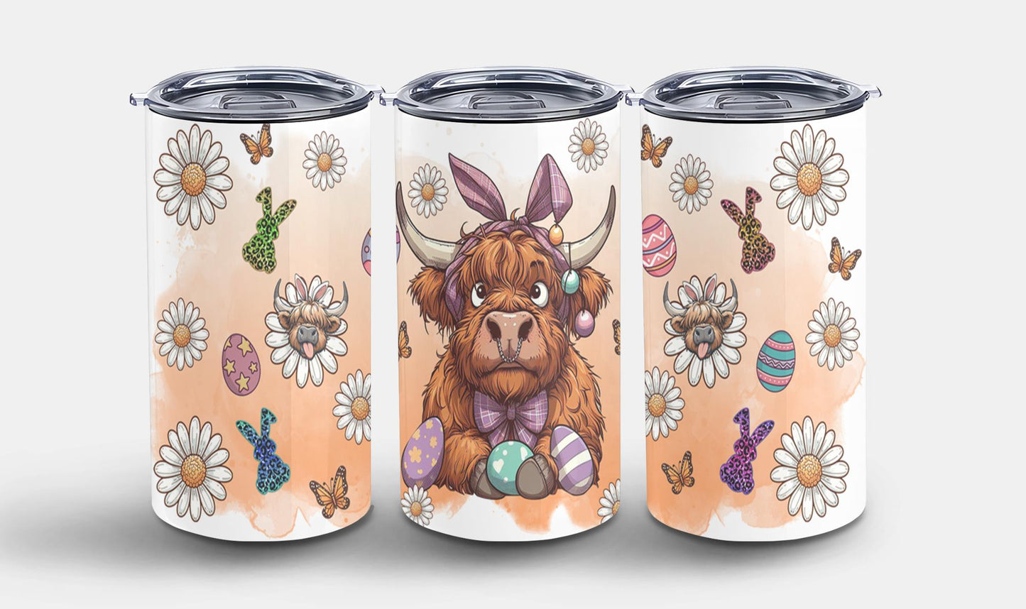 Highland Cow Easter-10392 - tumbler