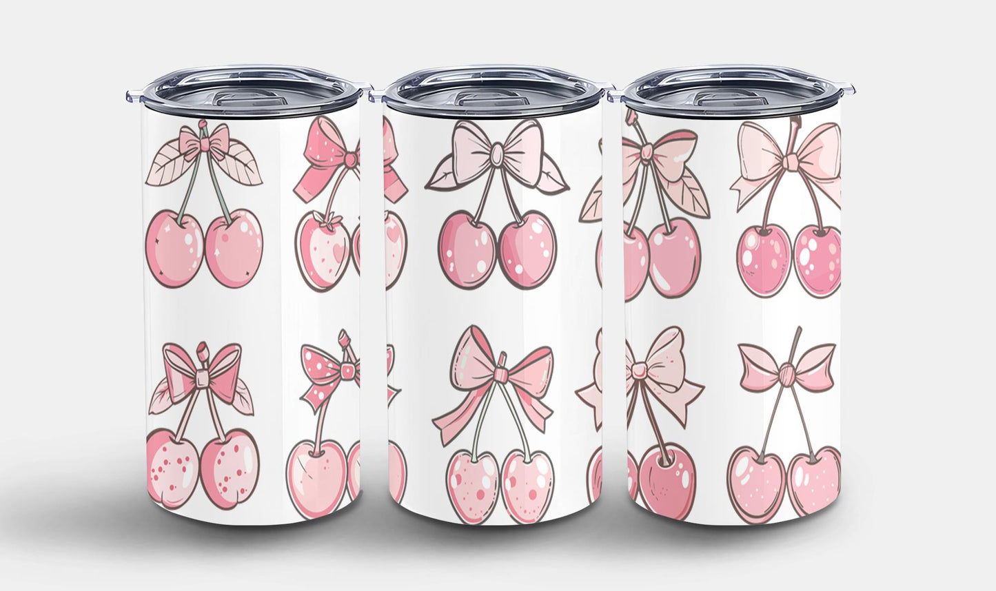 Pink Bow-9994 - tumbler