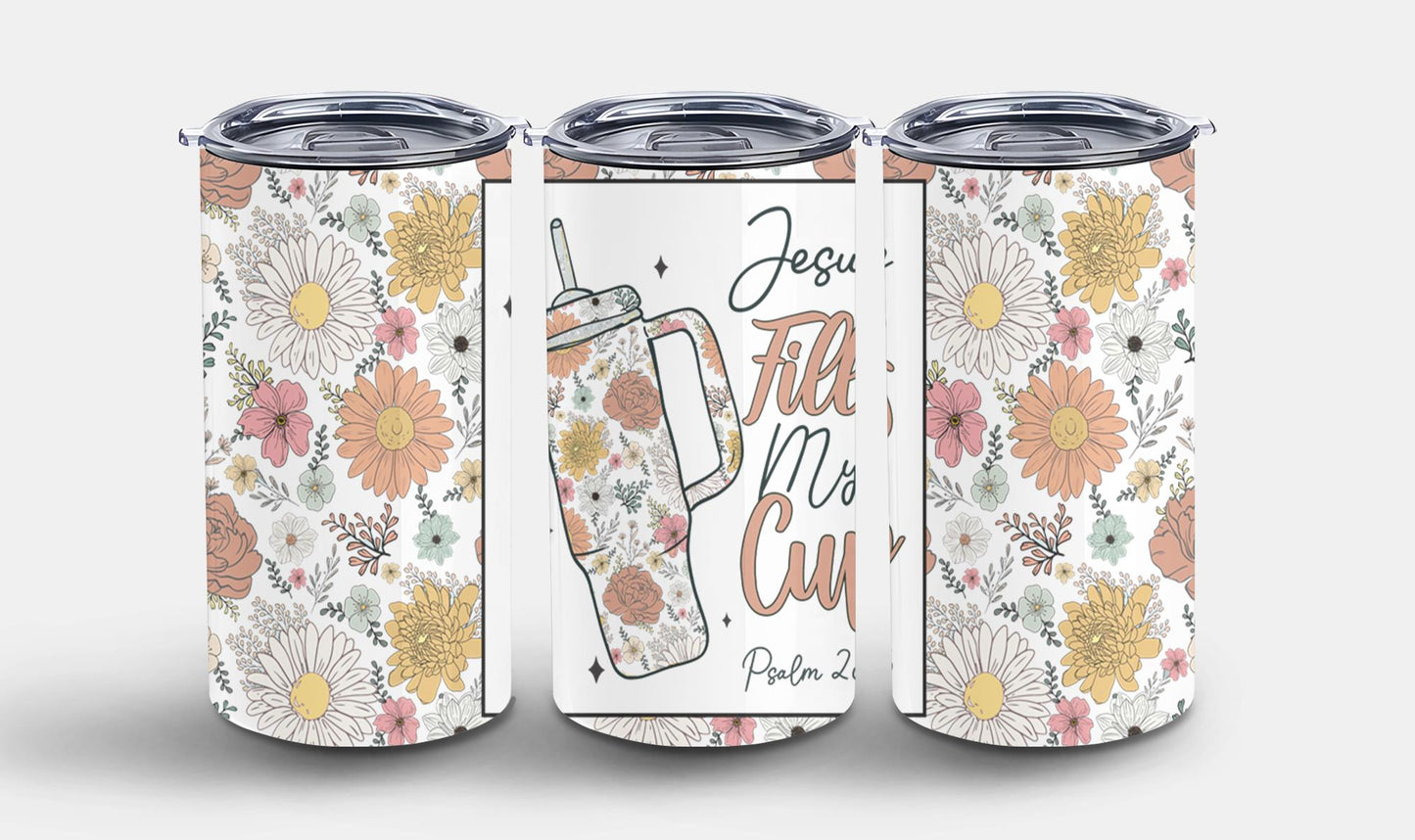 Jesus Fells My Cup-10210 - tumbler