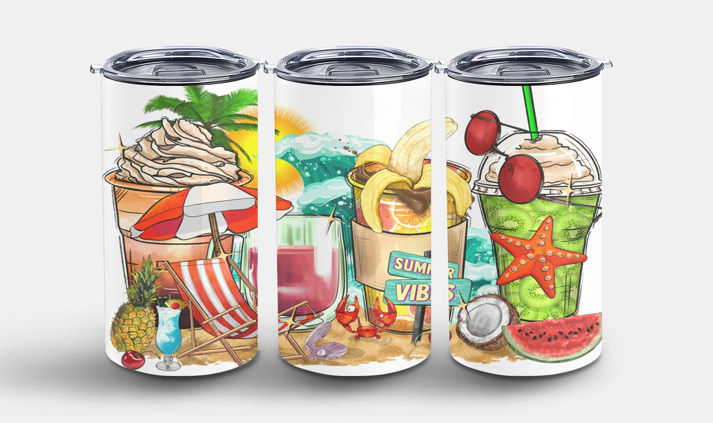 Summer Vibes Coffee Cups-10689 - tumbler