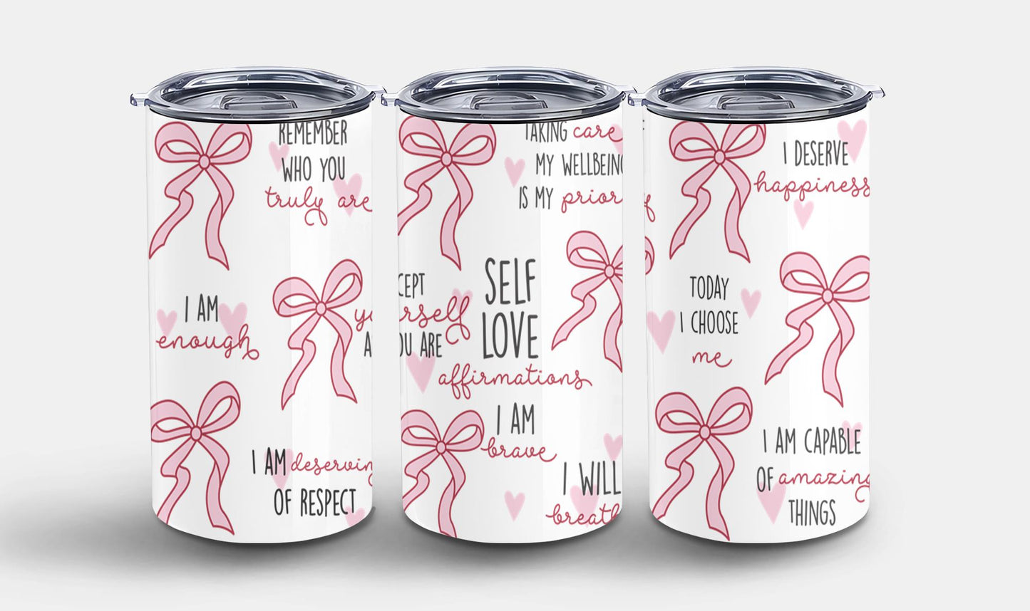 Self Love Affirmations-9908 - tumbler