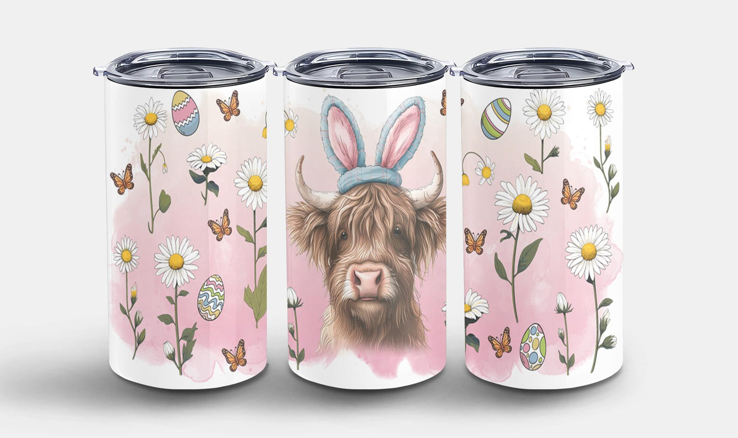 Highland Cow Easter-10370 - tumbler