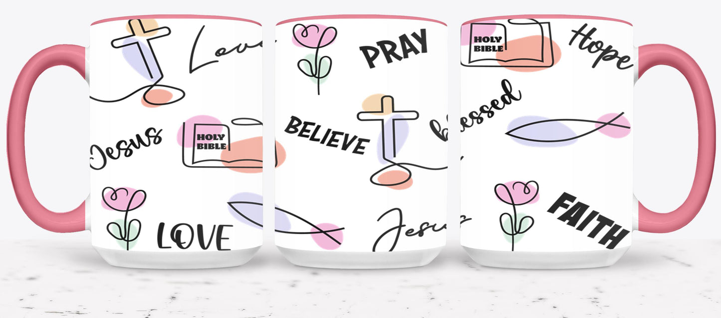 Jesus Love-10212 - mugs
