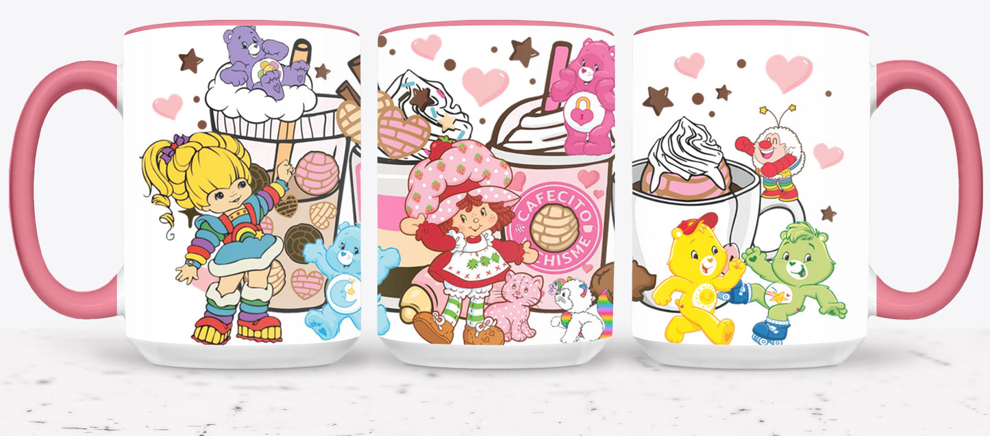Cafecito y Chisme 80's Cartoons-10064 - mugs