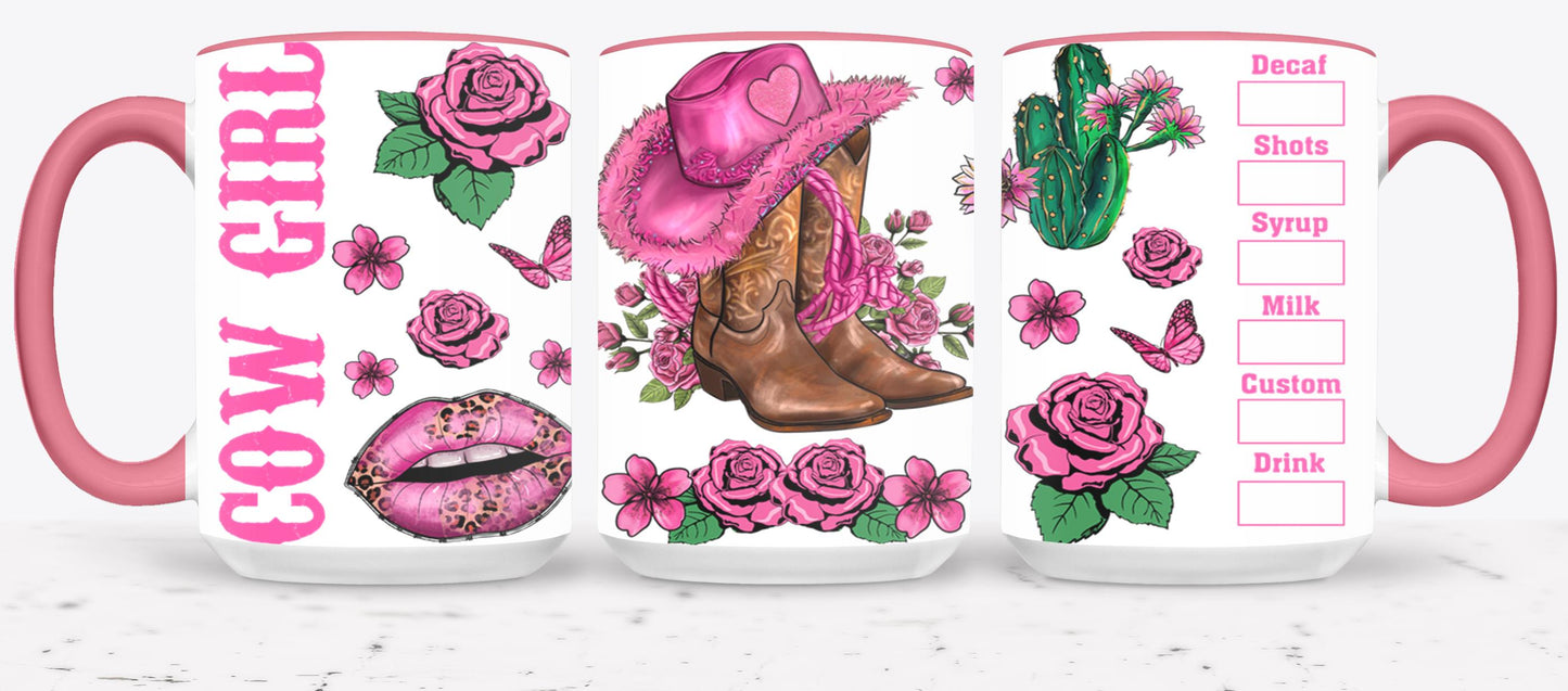 Cow Girl-10469 - mugs
