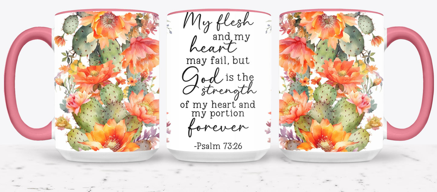God Is My Strength-10201 - mugs