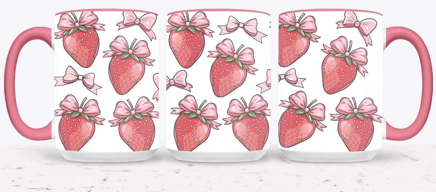 Pink Bow-9986 - mugs