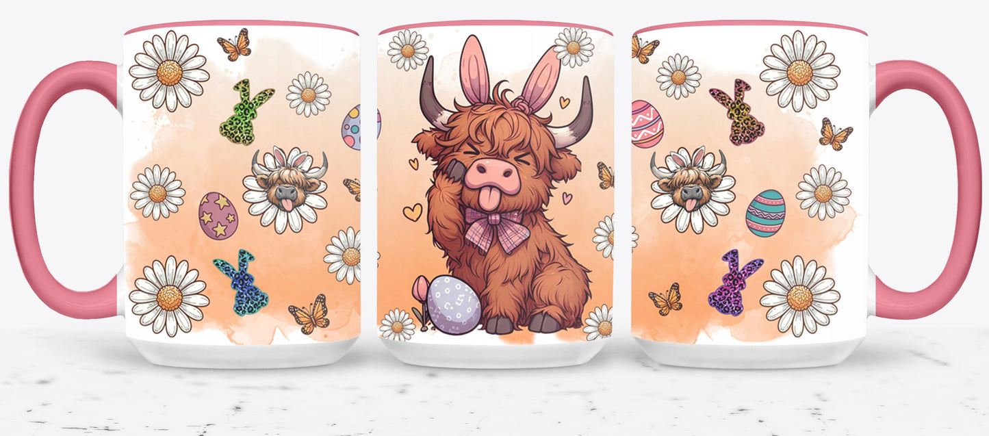 Highland Cow Easter-10373 - mugs