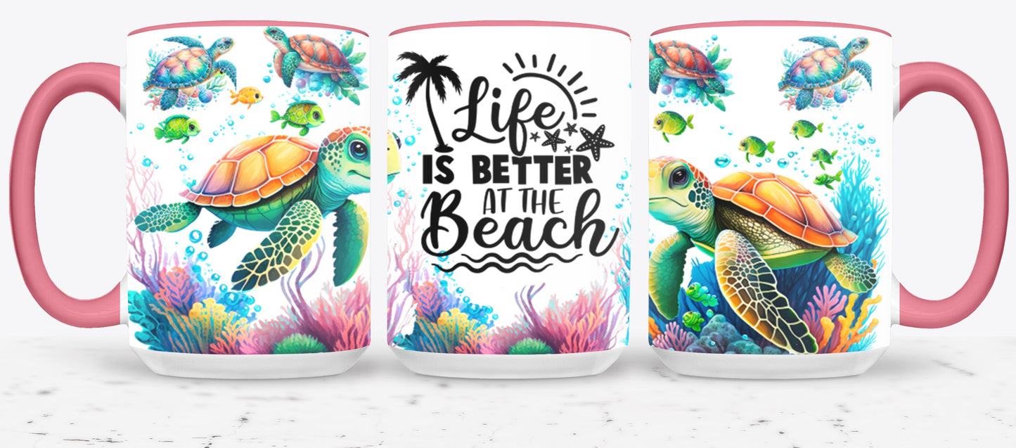 Life Is Better At The Beach Summer-10665 - mugs