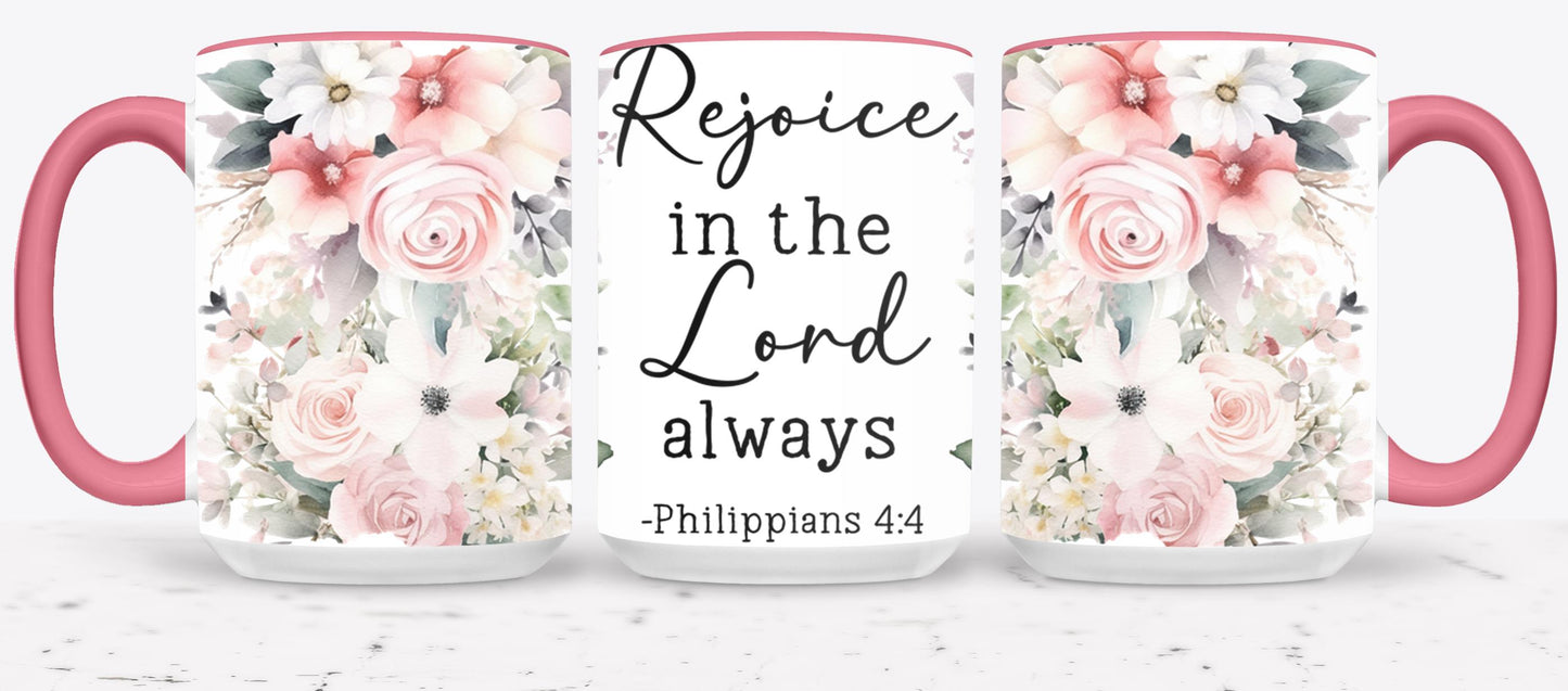 Rejoice In The Lord-10223 - mugs