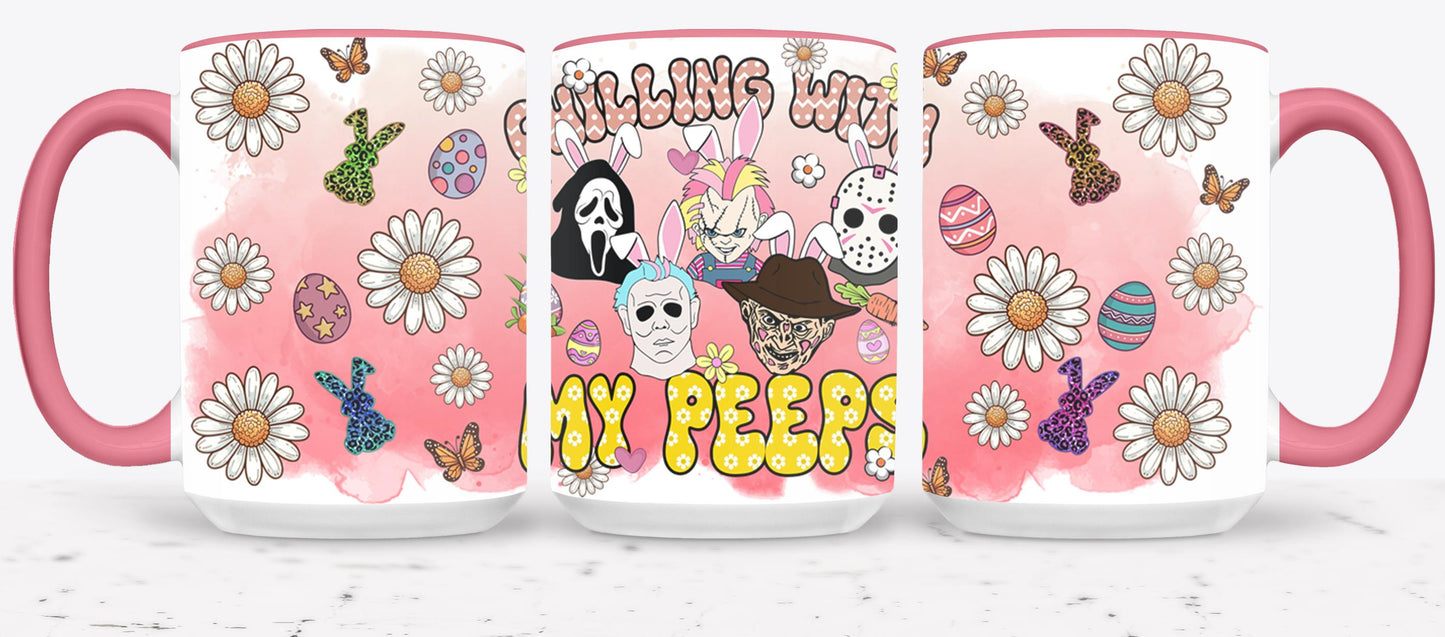 Easter Horror Killer-10333 - mugs