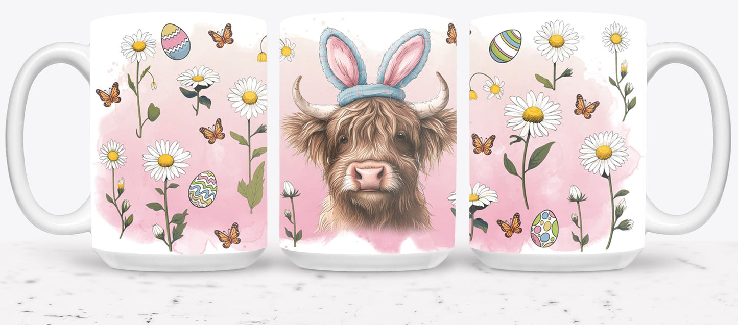 Highland Cow Easter-10370 - mugs