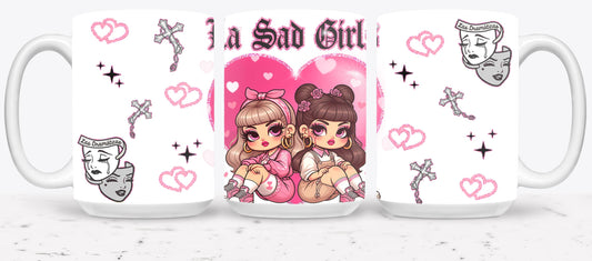 Las Sad Girl-10144 - mugs