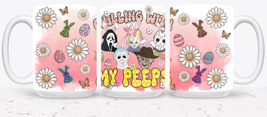 Easter Horror Killer-10333 - mugs