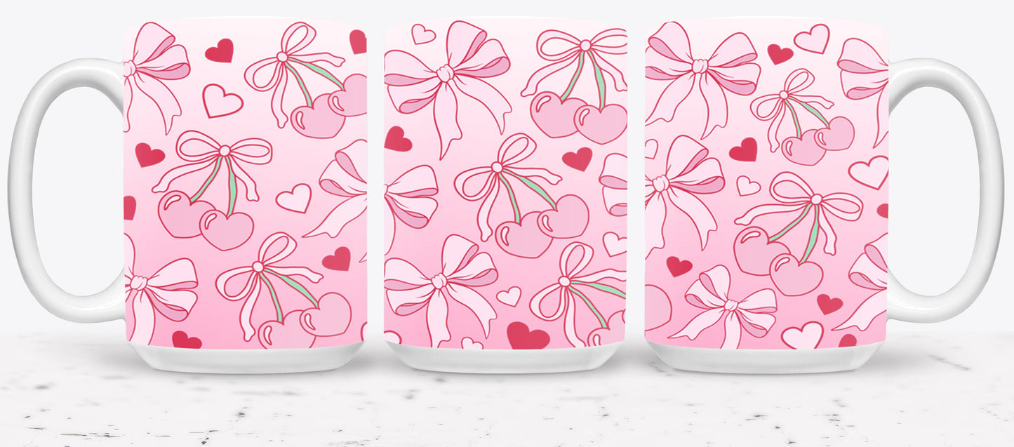 Coquette Cherry Bow-10248 - mugs