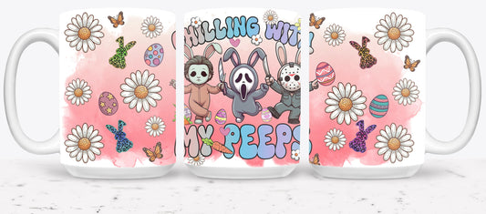 Easter Horror Killer-10330 - mugs