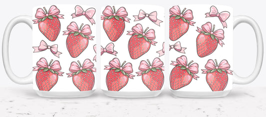 Pink Bow-9986 - mugs