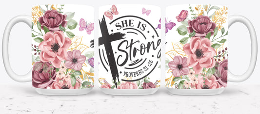 She is Strong-10224 - mugs