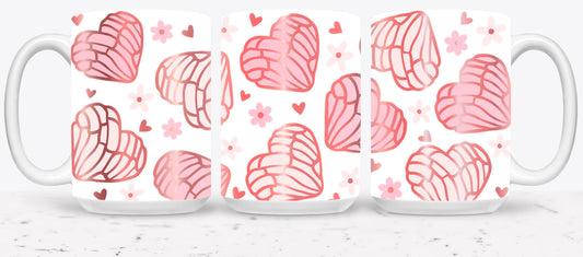 Concha Heart-10097 - mugs