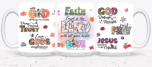 Trust in the Lord with All Your Heart-10229 - mugs