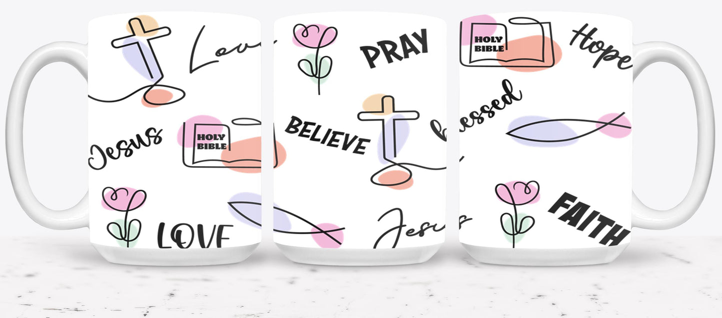 Jesus Love-10212 - mugs
