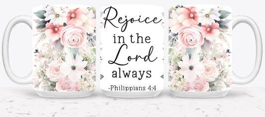 Rejoice In The Lord-10223 - mugs