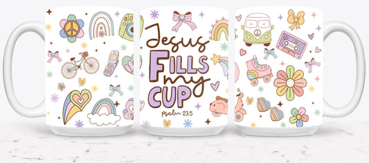 Jesus Fells My Cup-10209 - mugs