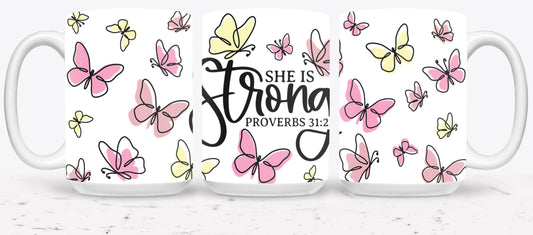 She is Strong-9911 - mugs