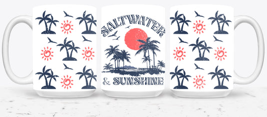 Salt Water And Sunshine Summer-10666 - mugs