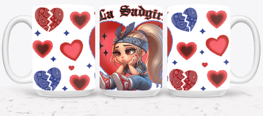 Las Sad Girl-10140 - mugs