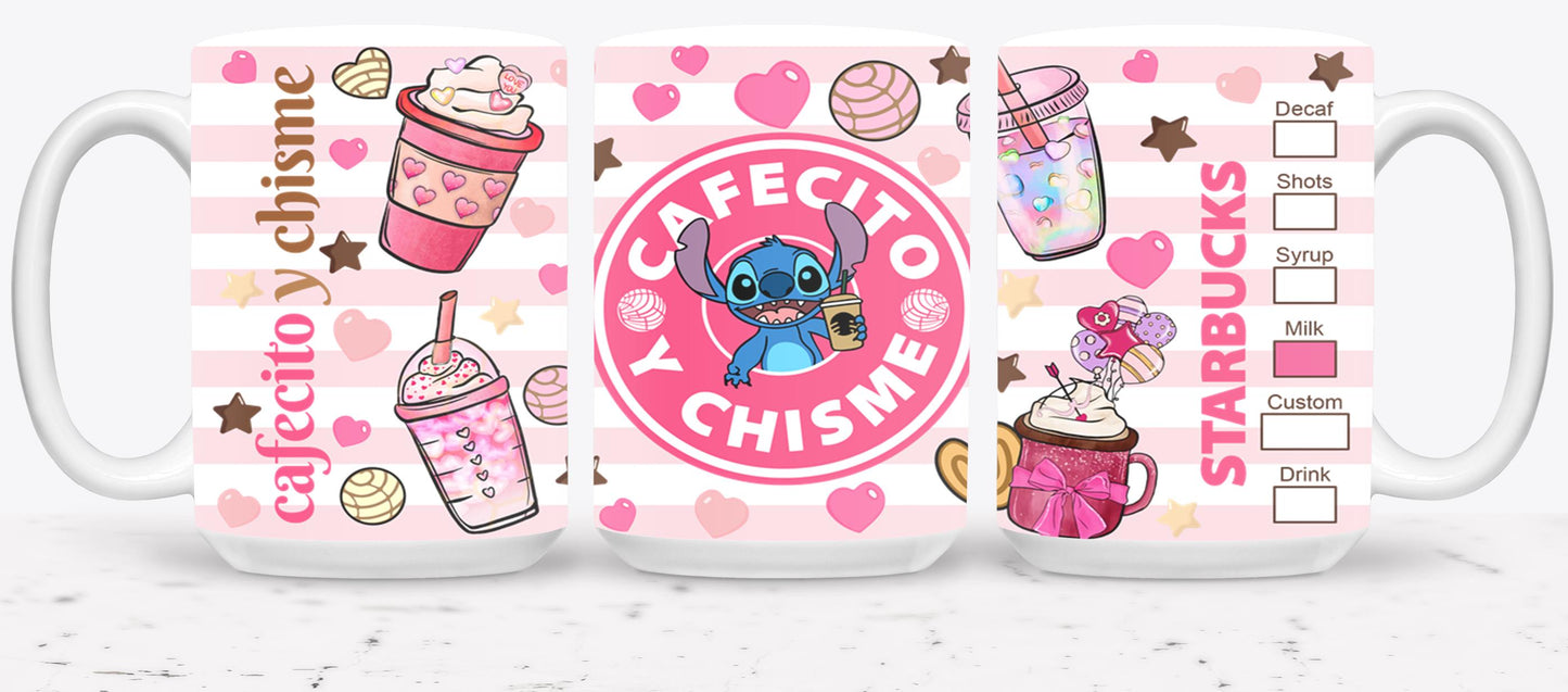 Cafecito y Chisme Alien-10062 - mugs