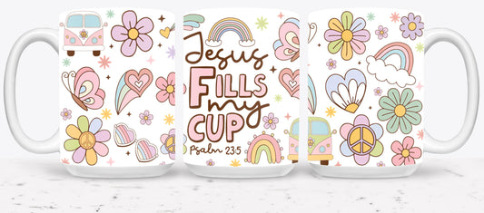 Jesus Fells My Cup-10208 - mugs