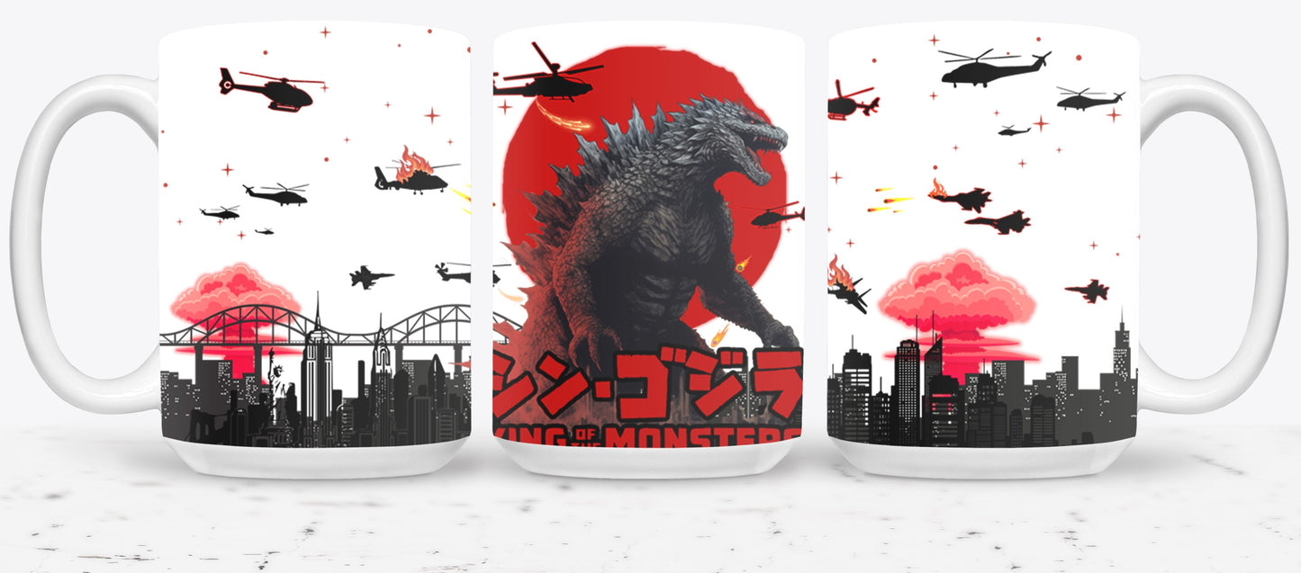 Godzilla - mugs