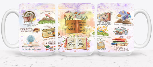 Reading Books Motivation-9983 - mugs