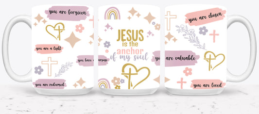 Jesus is the Anchor of my Soul-10211 - mugs