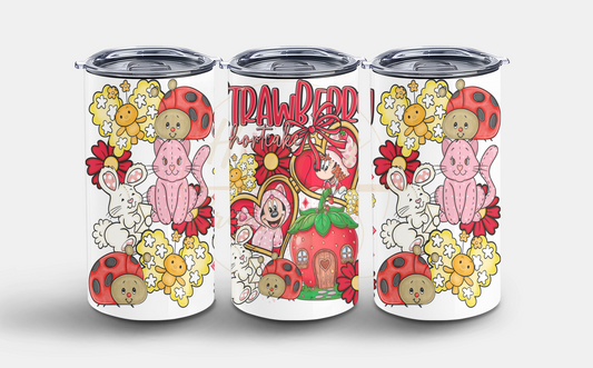Strawberry Blossom Cottage.-551 Tumbler - 551-12OZ-White