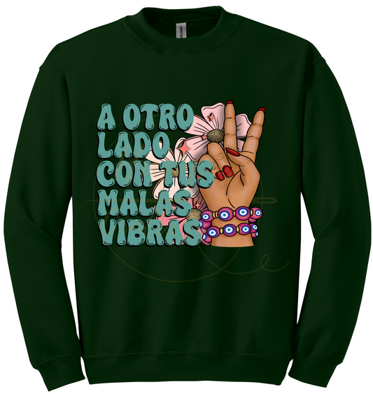 A Otro Lado-517 Sweatshirt - 517-S-Forest Green, 517-M-Forest Green, 517-L-Forest Green, 517-XL-Forest Green, 517-2XL-Forest Green, 517-3XL-Forest Green