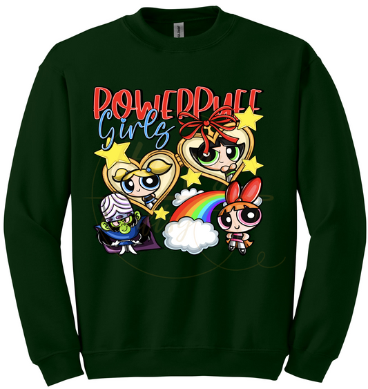 Bright Little Heroes-534 Sweatshirt - 534-S-Forest Green, 534-M-Forest Green, 534-L-Forest Green, 534-XL-Forest Green, 534-2XL-Forest Green, 534-3XL-Forest Green