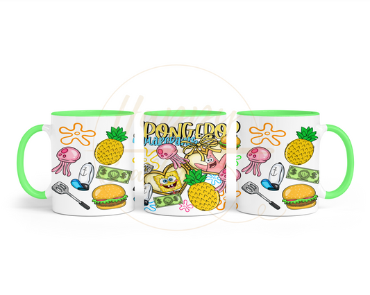 Undersea Fun Vibes-557 Mugs - 557-11OZ-Green
