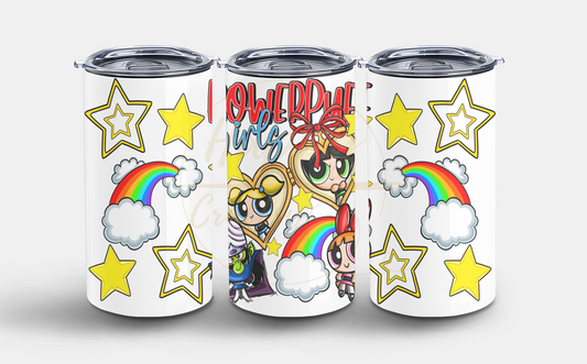 Bright Little Heroes-534 Tumbler - 534-12OZ-White