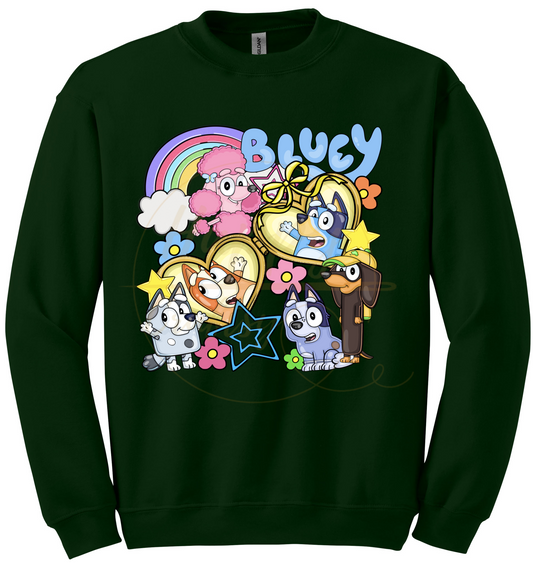 Joyful Journey: Friends and Fun Await-528 Sweatshirt - 528-S-Forest Green, 528-M-Forest Green, 528-L-Forest Green, 528-XL-Forest Green, 528-2XL-Forest Green, 528-3XL-Forest Green