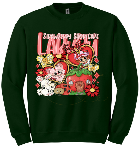 Sweet Berry Garden Friends-554 Sweatshirt - 554-S-Forest Green, 554-M-Forest Green, 554-L-Forest Green, 554-XL-Forest Green, 554-2XL-Forest Green, 554-3XL-Forest Green